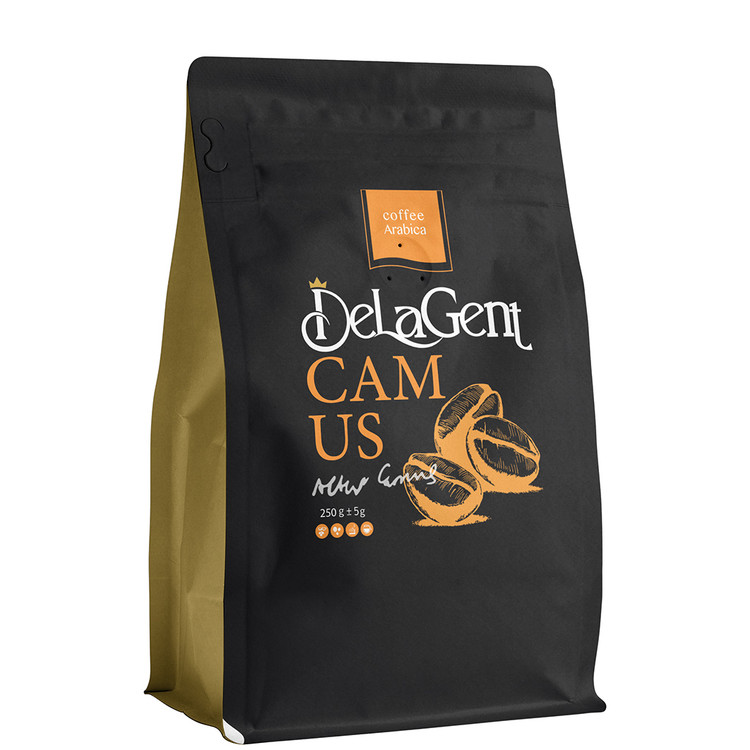 دانه قهوه عربیکا ۱۰۰٪ کامو دلاژنت ۲۵۰ گرم